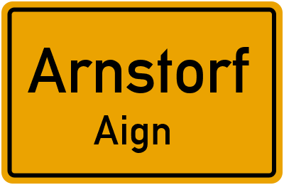 Straßenverzeichnis Arnstorf Aign