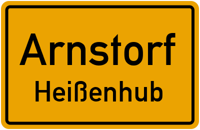 Straßenverzeichnis Arnstorf Heißenhub