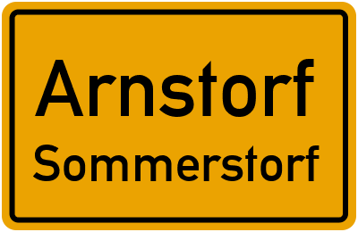 Straßenverzeichnis Arnstorf Sommerstorf
