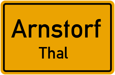 Straßenverzeichnis Arnstorf Thal