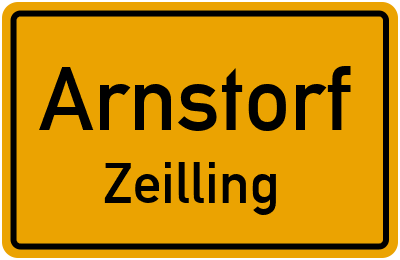 Straßenverzeichnis Arnstorf Zeilling