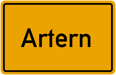 Artern in Thüringen