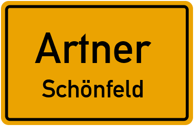 Straßenverzeichnis Artner Schönfeld
