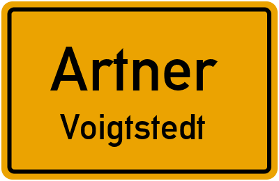 Straßenverzeichnis Artner Voigtstedt
