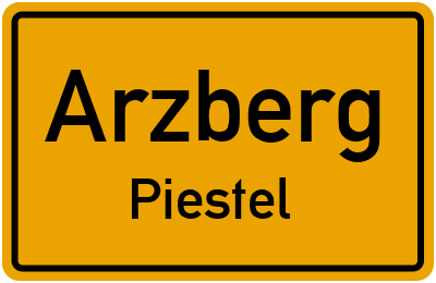 Straßenverzeichnis Arzberg Piestel