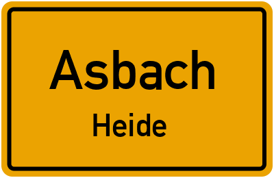 Straßenverzeichnis Asbach Heide