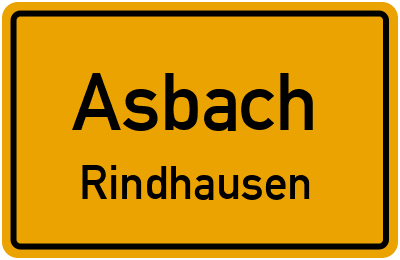Straßenverzeichnis Asbach Rindhausen