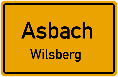 Straßenverzeichnis Asbach Wilsberg