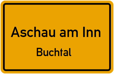 Straßenverzeichnis Aschau am Inn Buchtal