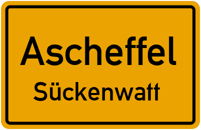 Straßenverzeichnis Ascheffel Sückenwatt