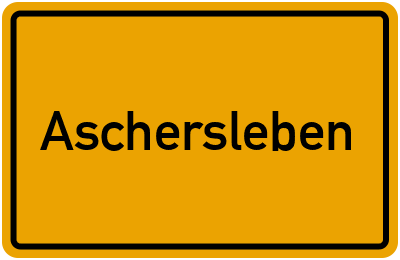 Branchenbuch Aschersleben, Sachsen-Anhalt