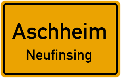 Straßenverzeichnis Aschheim Neufinsing