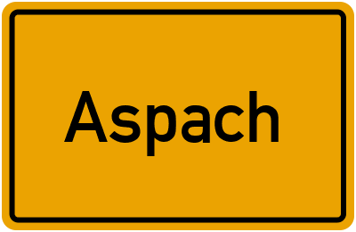 Branchenbuch Aspach, Baden-Württemberg