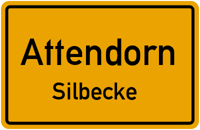 Straßenverzeichnis Attendorn Silbecke