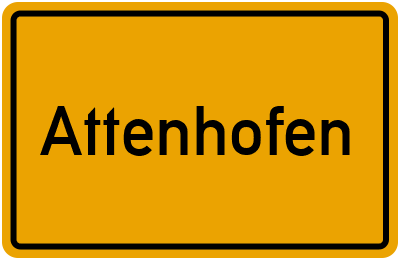 Branchenbuch Attenhofen, Bayern