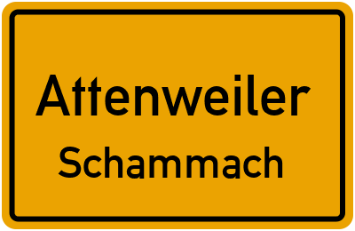 Straßenverzeichnis Attenweiler Schammach