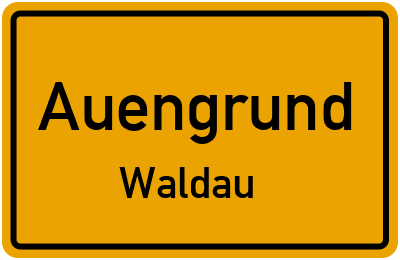 Straßenverzeichnis Auengrund Waldau