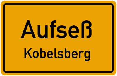 Straßenverzeichnis Aufseß Kobelsberg