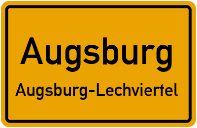 Straßenverzeichnis Augsburg Augsburg-Lechviertel
