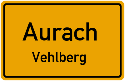 Straßenverzeichnis Aurach Vehlberg