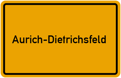 Aurich-Dietrichsfeld