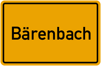 Bärenbach in Rheinland-Pfalz