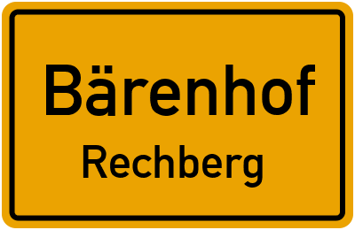 Straßenverzeichnis Bärenhof Rechberg