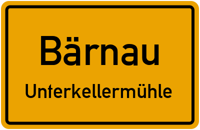 Straßenverzeichnis Bärnau Unterkellermühle
