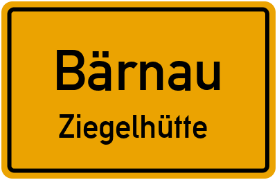 Straßenverzeichnis Bärnau Ziegelhütte