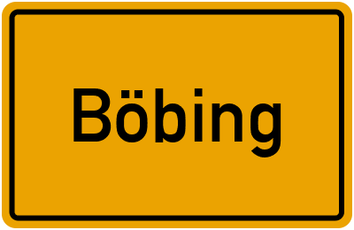 Böbing in Bayern