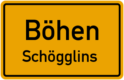 Straßenverzeichnis Böhen Schögglins