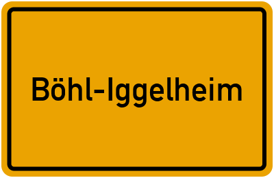 Wo liegt Böhl-Iggelheim? Karte, Lageplan & Services für Böhl-Iggelheim ( Rheinland-Pfalz, Deutschland)
