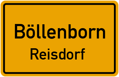 Straßenverzeichnis Böllenborn Reisdorf