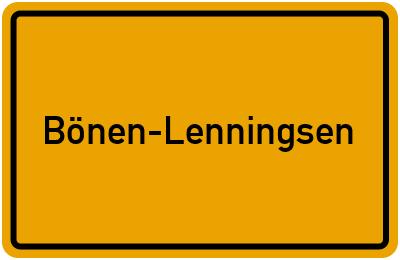 Branchenbuch Bönen-Lenningsen, Nordrhein-Westfalen