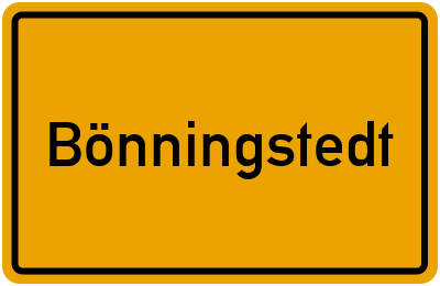 Bönningstedt in Schleswig-Holstein
