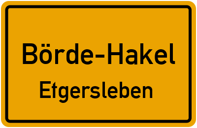 Straßenverzeichnis Börde-Hakel Etgersleben