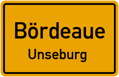 Straßenverzeichnis Bördeaue Unseburg