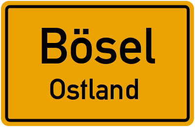 Straßenverzeichnis Bösel Ostland