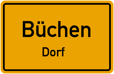 Straßenverzeichnis Büchen Dorf