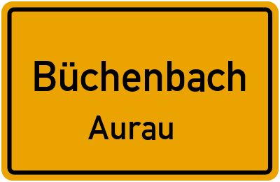 Straßenverzeichnis Büchenbach Aurau