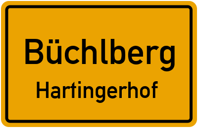 Straßenverzeichnis Büchlberg Hartingerhof