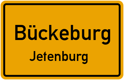 Straßenverzeichnis Bückeburg Jetenburg