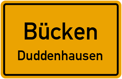 Straßenverzeichnis Bücken Duddenhausen