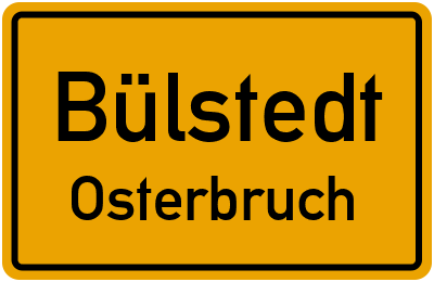 Straßenverzeichnis Bülstedt Osterbruch