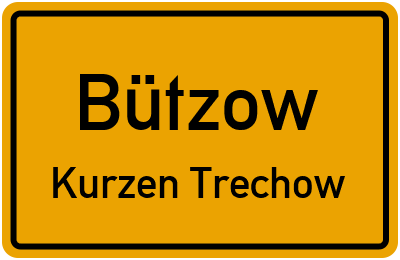 Straßenverzeichnis Bützow Kurzen Trechow