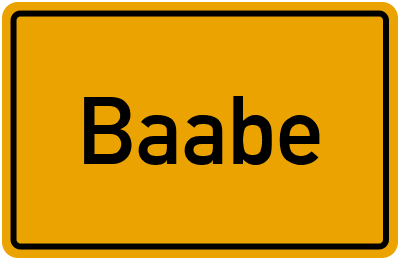 Branchenbuch Baabe, Mecklenburg-Vorpommern