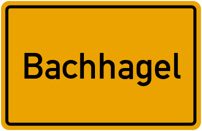 Bachhagel in Bayern