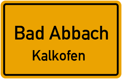 Straßenverzeichnis Bad Abbach Kalkofen