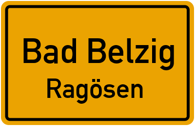 Straßenverzeichnis Bad Belzig Ragösen