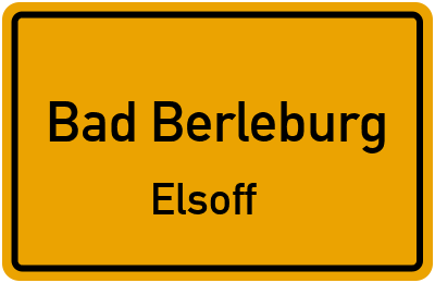 Straßenverzeichnis Bad Berleburg Elsoff